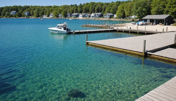 Baignade naturelle et base nautique
