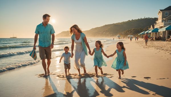 Vacances en famille et rires partagés