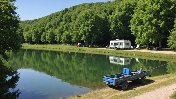 Les meilleurs endroits pour le camping pêche en France