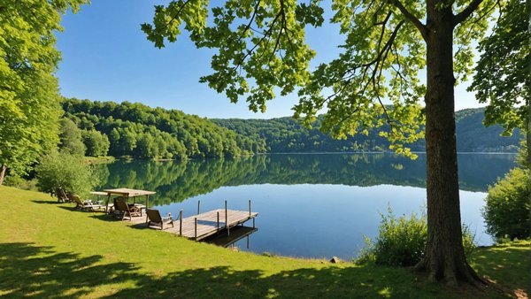 Les meilleurs campings avec lac en France : guide complet