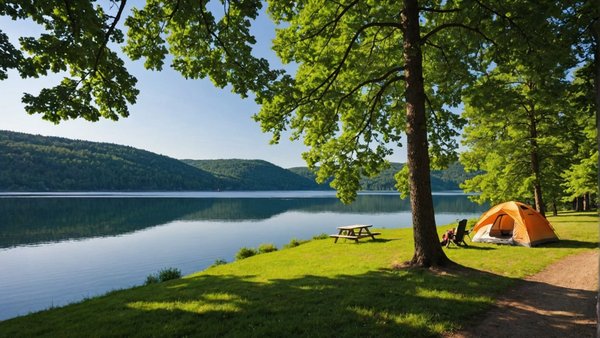 Découvrez les meilleures options de campings au lac de saint croix
