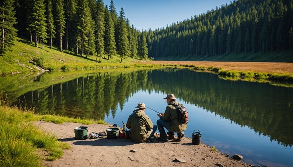Conseils pour une partie de peche reussie en etang de camping