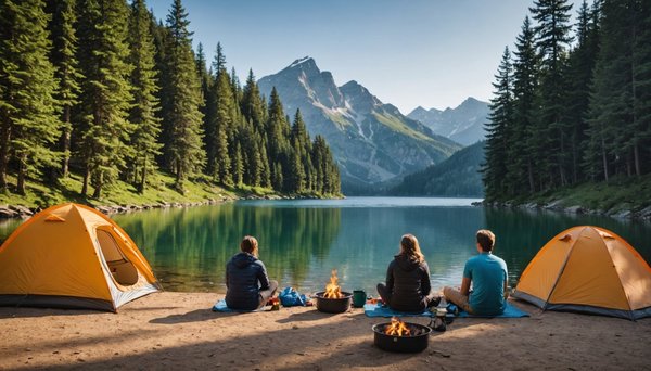 Les meilleures destinations de camping en bord de lac pour les familles
