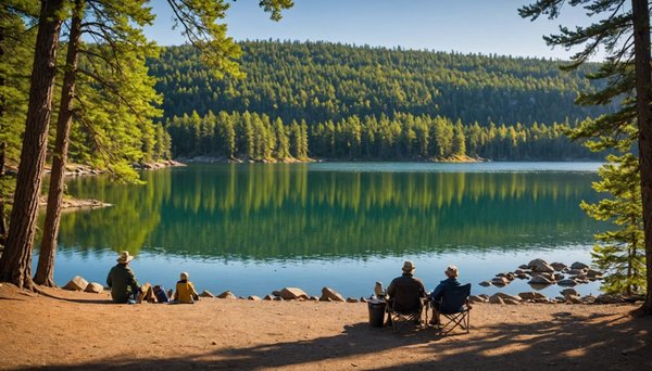 les meilleurs campings en bord de lac pour allier pêche et détente