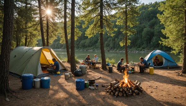 Ardeche organiser sejour nature camping responsable